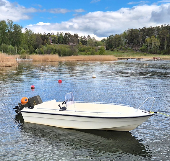 Styrpulpet Grisslan 475 med 70hk Evinrude 2 of 7
