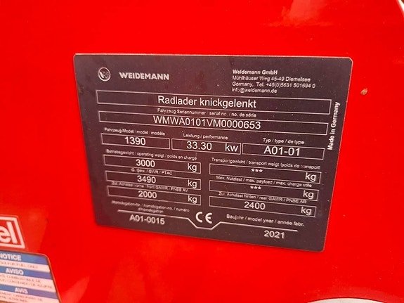 Weidemann 1390 5 of 23
