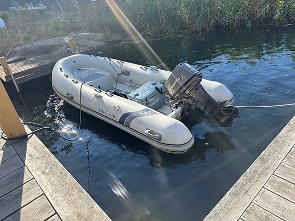 Highfield 360 RIB – aluminiumskrov – 25 hk – nyservad 3 of 4