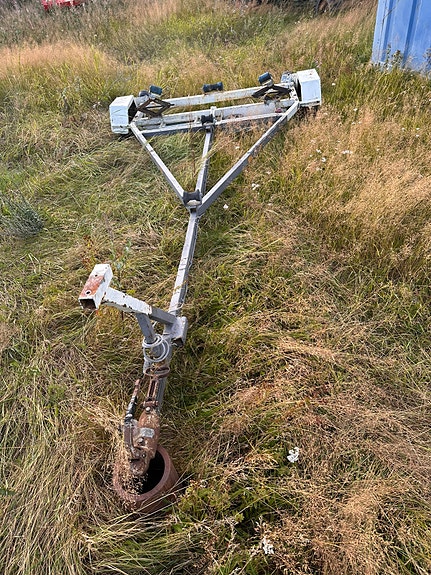 Finsk fiskebåt med alla tillbehör+trailer+ekolod 10 of 12