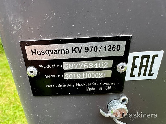 Kapvagn Husqvarna KV 970 25 of 27