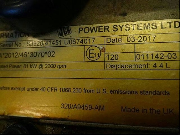 JCB HD110WT 4F Motor 4 of 6