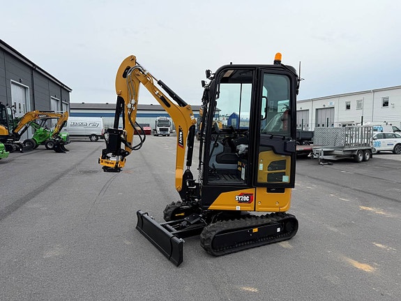 Sany SY20 2026 – Engcon Basic rotortilt – KAMPANJ! 4 of 10
