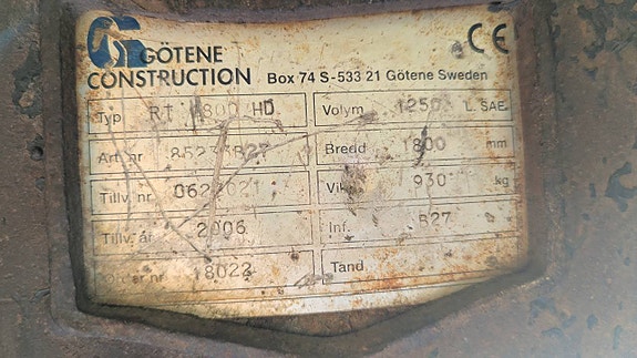 Hyundai Robex 290 N LC-7 Grävskopa Schaktblad Tiltrotator 12 of 12