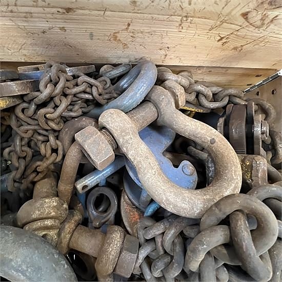 ABC Black Bear Hoist 4 tons - LOT  Kæder / Chains and Shackl 7 of 9