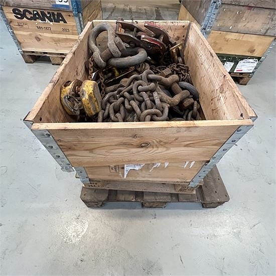 ABC Black Bear Hoist 4 tons - LOT  Kæder / Chains and Shackl 8 of 9