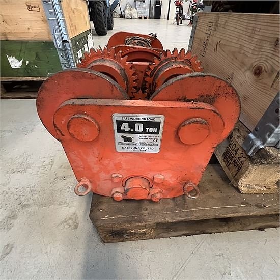 ABC Black Bear Hoist 4 tons - LOT  Kæder / Chains and Shackl 9 of 9