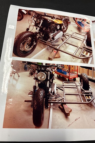 Harley-Davidson FL sidovagn / Besiktigad 19 of 25