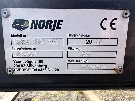 Norje Pallgafflar stora BM 9 ton 3 of 3