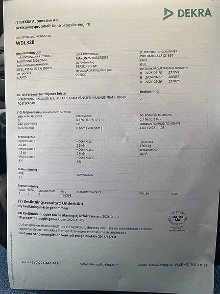 Opel Astra 2 of 2