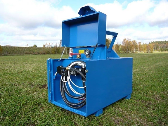 Färmartanken ADR IBC-behållare dieseltank 450 L, valfri färg 2 of 3