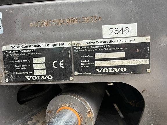 Volvo EC 35 D 10 of 11