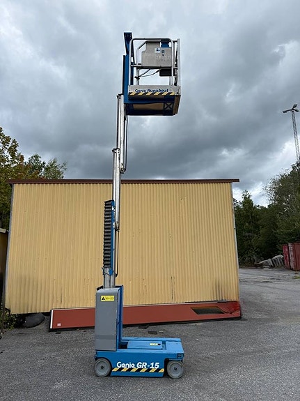Pelarlift - GENIE - GR-15 - 2014 - 366 timmar 6 of 6