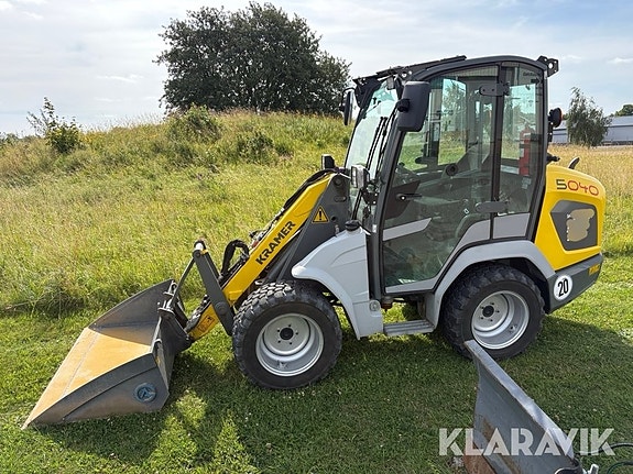 Kompaktlastare Kramer 5040 med 10st redskap 3 of 6