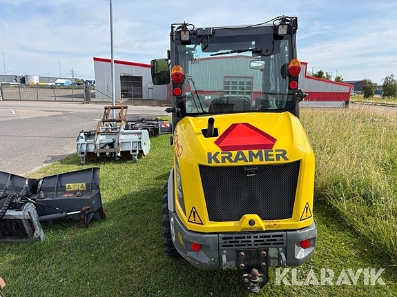 Kompaktlastare Kramer 5040 med 10st redskap 5 of 6