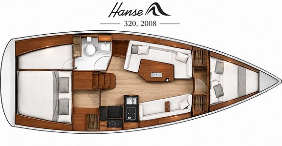 Hanse 320 i mycket gott skick 19 of 28