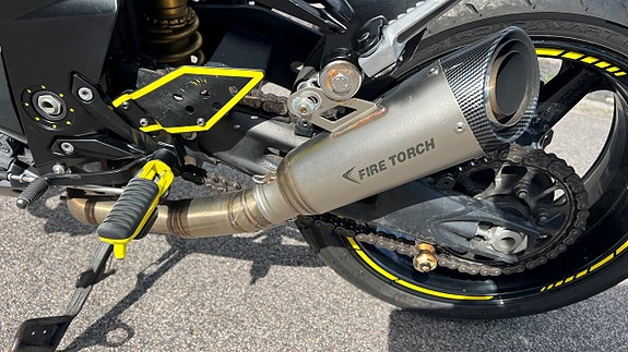 Kawasaki Z1000 - 125hk - Fire Torch avgassystem 4 of 7