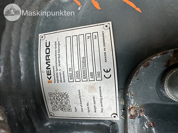 Kemroc KRX70 Stubbfräs 9 of 10