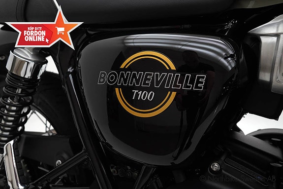 Triumph Bonneville T100 *KAMPANJ* Fri hemleverans gäller nya Triumph/BMW fordon 15 of 16