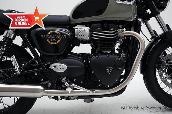 Triumph Bonneville T100 *KAMPANJ* Fri hemleverans gäller nya Triumph/BMW fordon 4 of 16