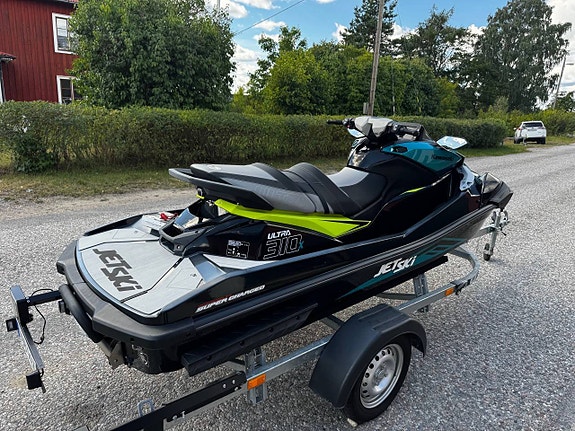 Kawasaki Jetski Ultra 310 x -22med 80-vagn Obs! endast 31h 3 of 4