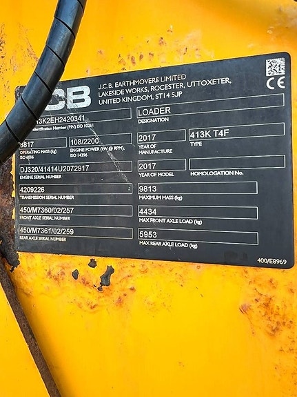 JCB 413 K T4F 22 of 22