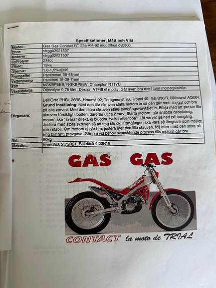 GasGas Contact Gt 25e 2 of 3