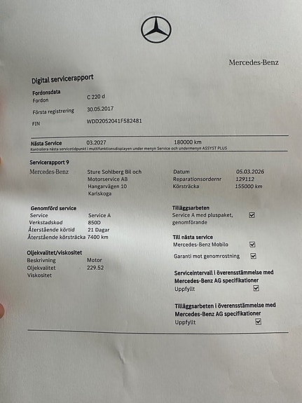 Mercedes-Benz C220 d 20 of 20