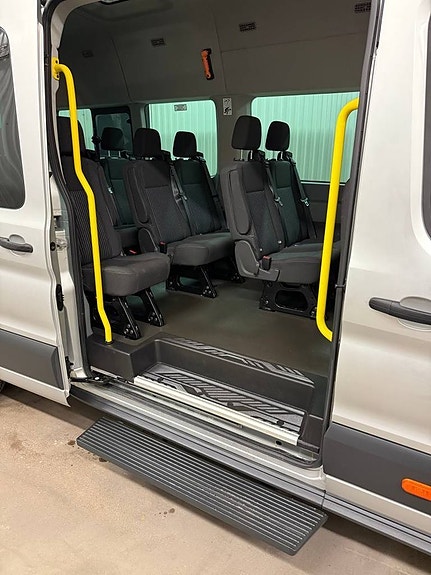 Ford Transit 460 Euro6 Skolbuss 17pass buss 10300mil 7 of 12