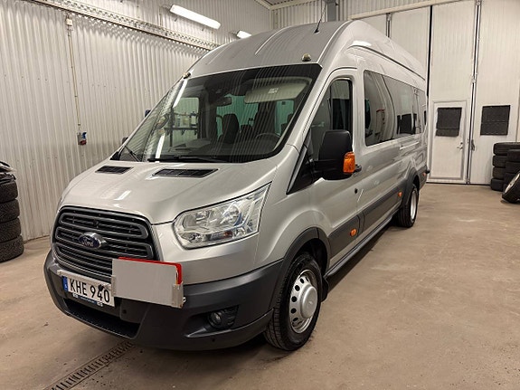 Ford Transit 460 Euro6 Skolbuss 17pass buss 10300mil