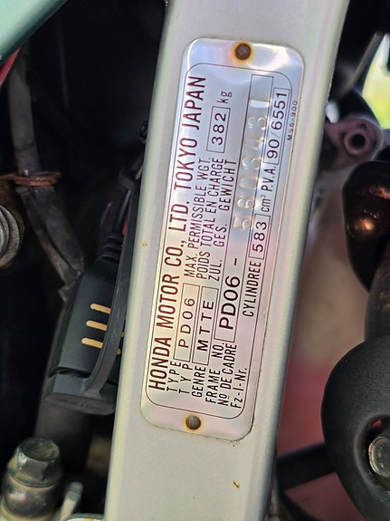 Honda XL600V Video 10 of 13