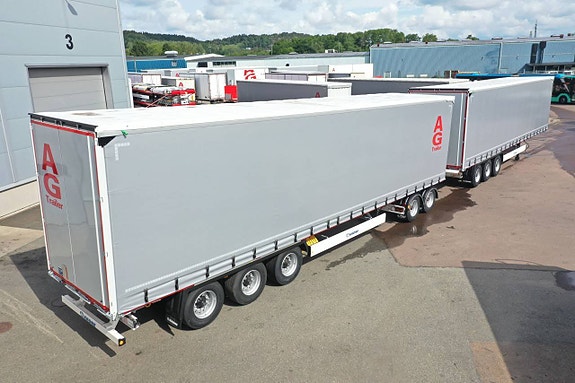 Gardintrailer med drag 2 of 2