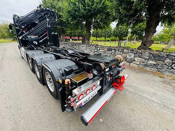 Volvo FH500 8x4 Kranväxlare Hiab 358 + jibb 3 of 12