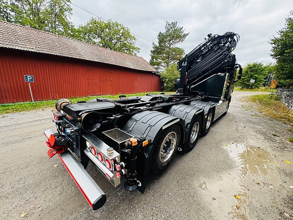 Volvo FH500 8x4 Kranväxlare Hiab 358 + jibb 4 of 12