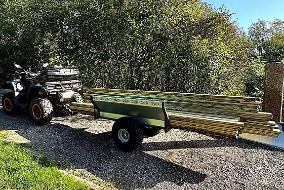 CFMOTO BW GÅRDSVAGN MED TIPP | TILL FYRHJULING & UTV 2 of 16