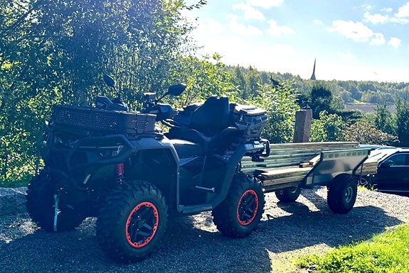 CFMOTO BW GÅRDSVAGN MED TIPP | TILL FYRHJULING & UTV