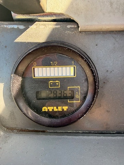 Atlet motorlyftvagn / Pallvagn med åkplatta 6 of 6