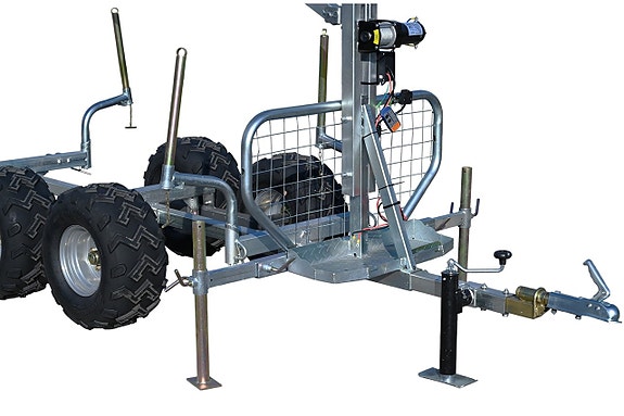 CFMOTO TIMMER |  KOMBI VAGN MED INSATSFLAK UTV / FYRHJULING 5 of 6