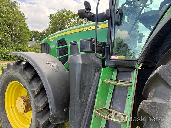 Traktor John Deere 7530 Premium + Extra Uppsättning Däck Och Fälg 14 of 27