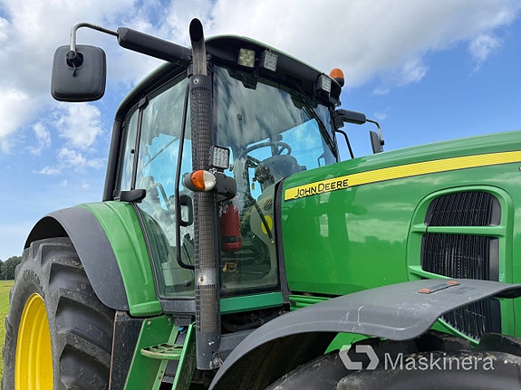 Traktor John Deere 7530 Premium + Extra Uppsättning Däck Och Fälg 27 of 27