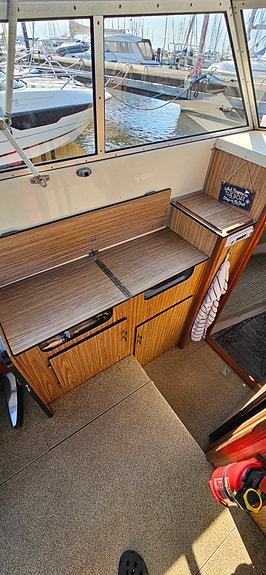 Motorbåt snipa Marex 24 SunCab 6 of 7