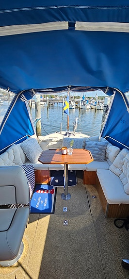 Motorbåt snipa Marex 24 SunCab 4 of 7