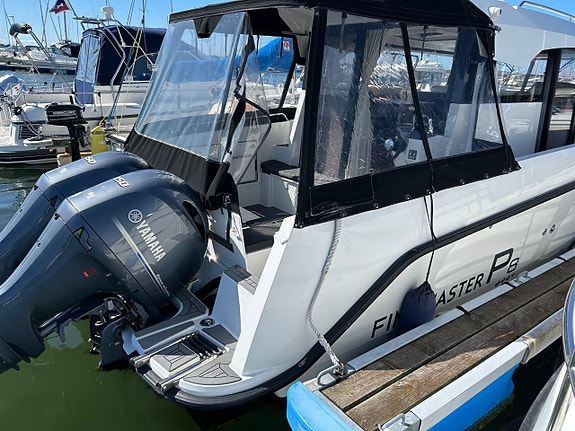 Finnmaster Pilot 8 / P8 2x Yamaha F150 l Endast 104h 6 of 14