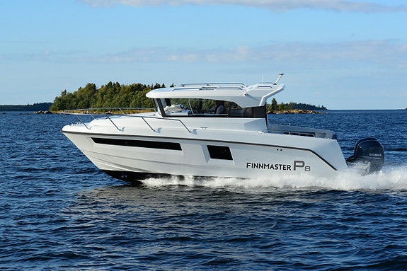 Finnmaster Pilot 8 / P8 2x Yamaha F150 l Endast 104h 10 of 14