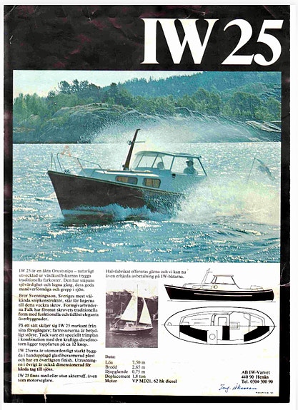 IW25 snipa – Volvo Penta D2-75, endast 303 timmar 13 of 18