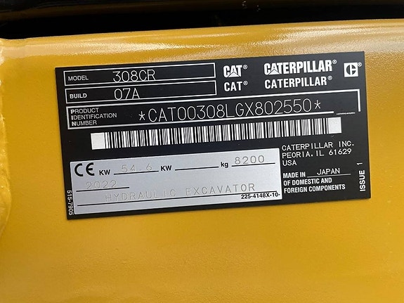 CAT 308 11 of 11