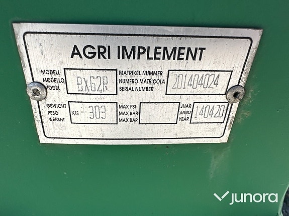 Flistugg - Agri Implement, BX 62 R 14 of 14