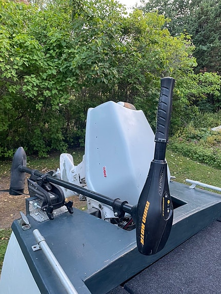 Fiskebåt kastdäck 35hk+elmotor styrpulpet släp ingår 6 of 10