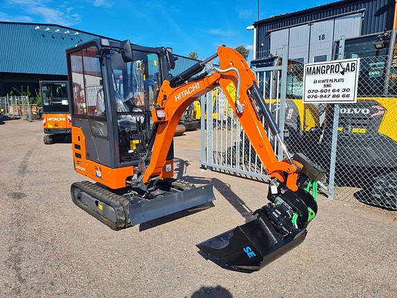 NY MINIGRÄVARE HITACHI ZX19-6 inkl. Steelwrist Rotortilt 4 of 7
