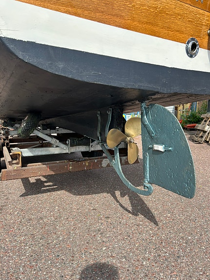 Passbåt med solomotor 4 of 9